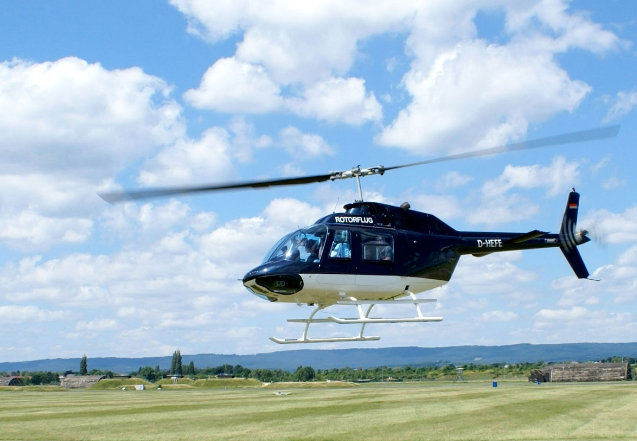 Helicopter Jet Ranger Bell 206 Air-Speed 2024, Zweibrücken