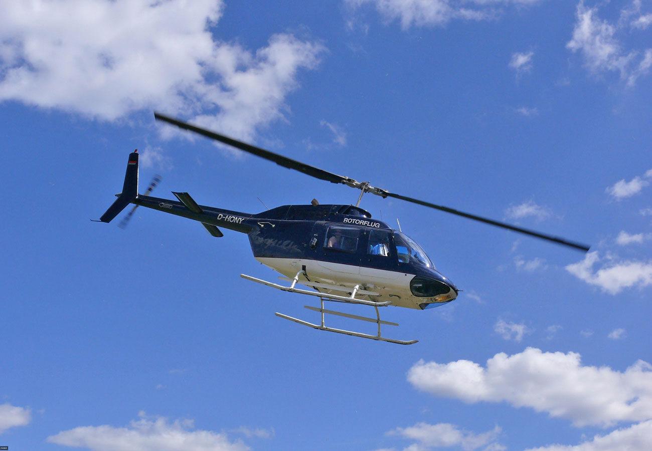 Helicopter Jet Ranger Bell 206 Air-Speed 2024, Zweibrücken