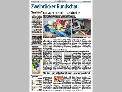 Artikel Zweibrückener Rundschau 2023